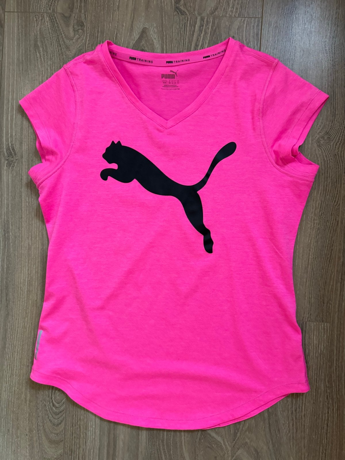 Puma Training T-shirt roze maat M, Maat 38/40 (M), Ophalen of Verzenden, Roze, Fitness of Aerobics