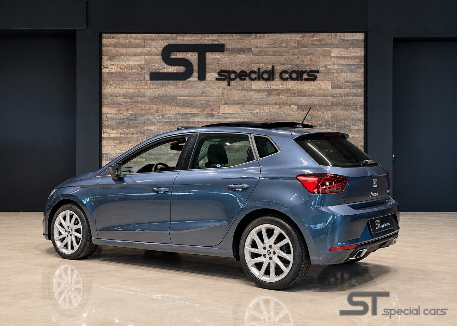 Seat Ibiza 1.5 TSI ACT FR|Pano|dealer ond., Auto's, Stof, Gebruikt, Zwart, 4 cilinders
