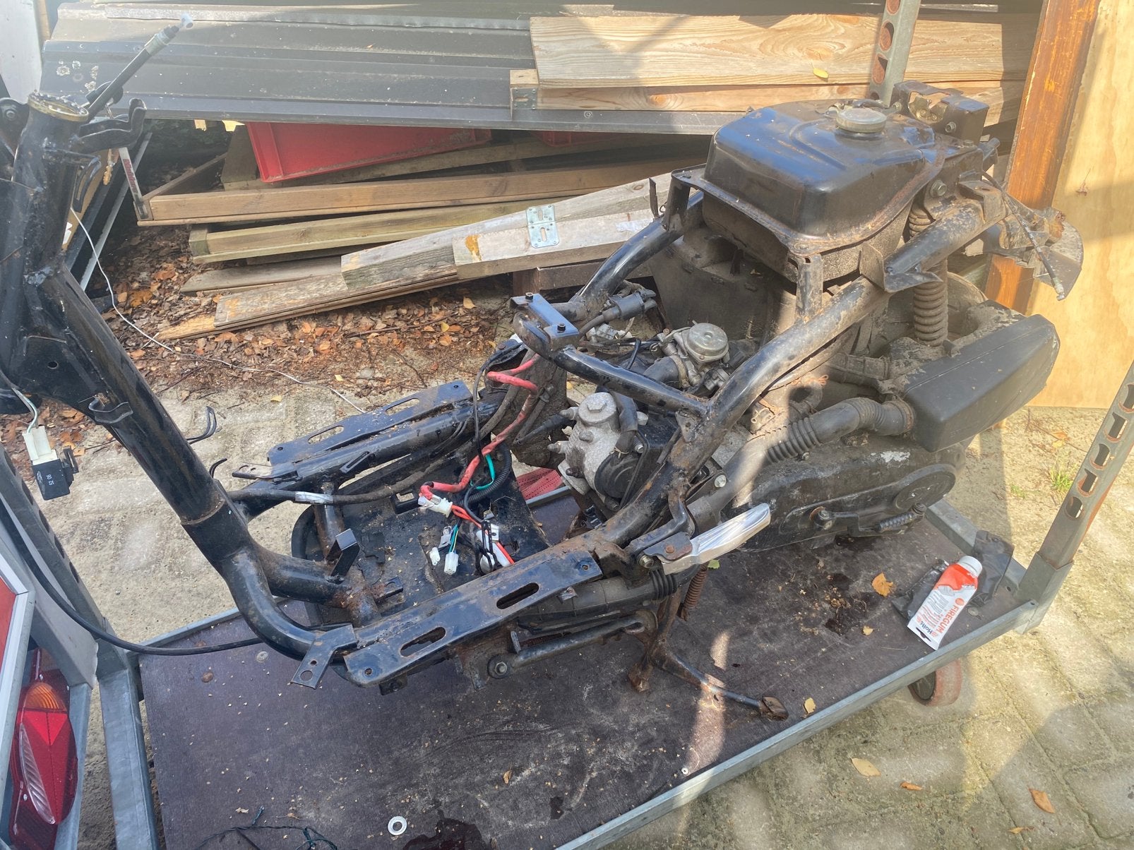 Sym allo frame met motorblok, Ophalen, Gebruikt, Overige typen, SYM