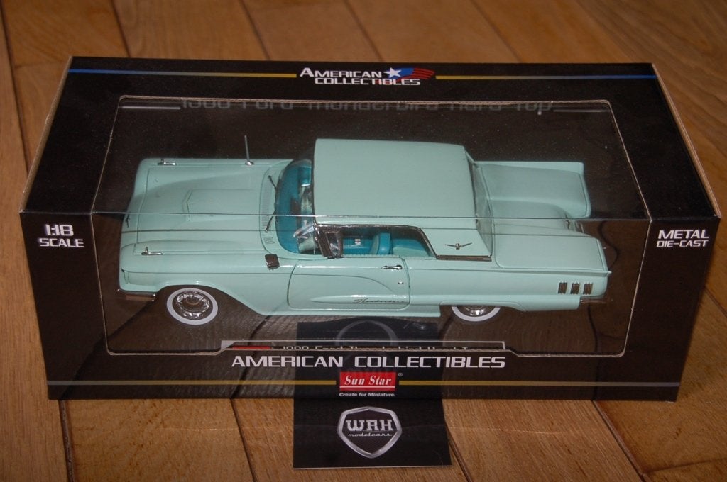 1:18 FORD THUNDERBIRD 1960 HARDTOP COUPE Sun star WRH, Verzenden, Zo goed als nieuw, Auto, Sun Star
