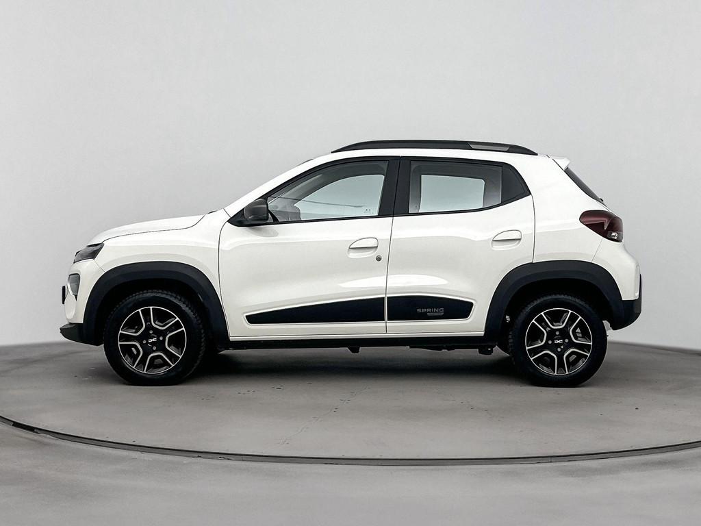Dacia Spring Expression 27 kWh 45Pk | Navigatie | Airconditi, Auto's, Gebruikt, Wit, Parkeersensor, Onderhoudsboekje