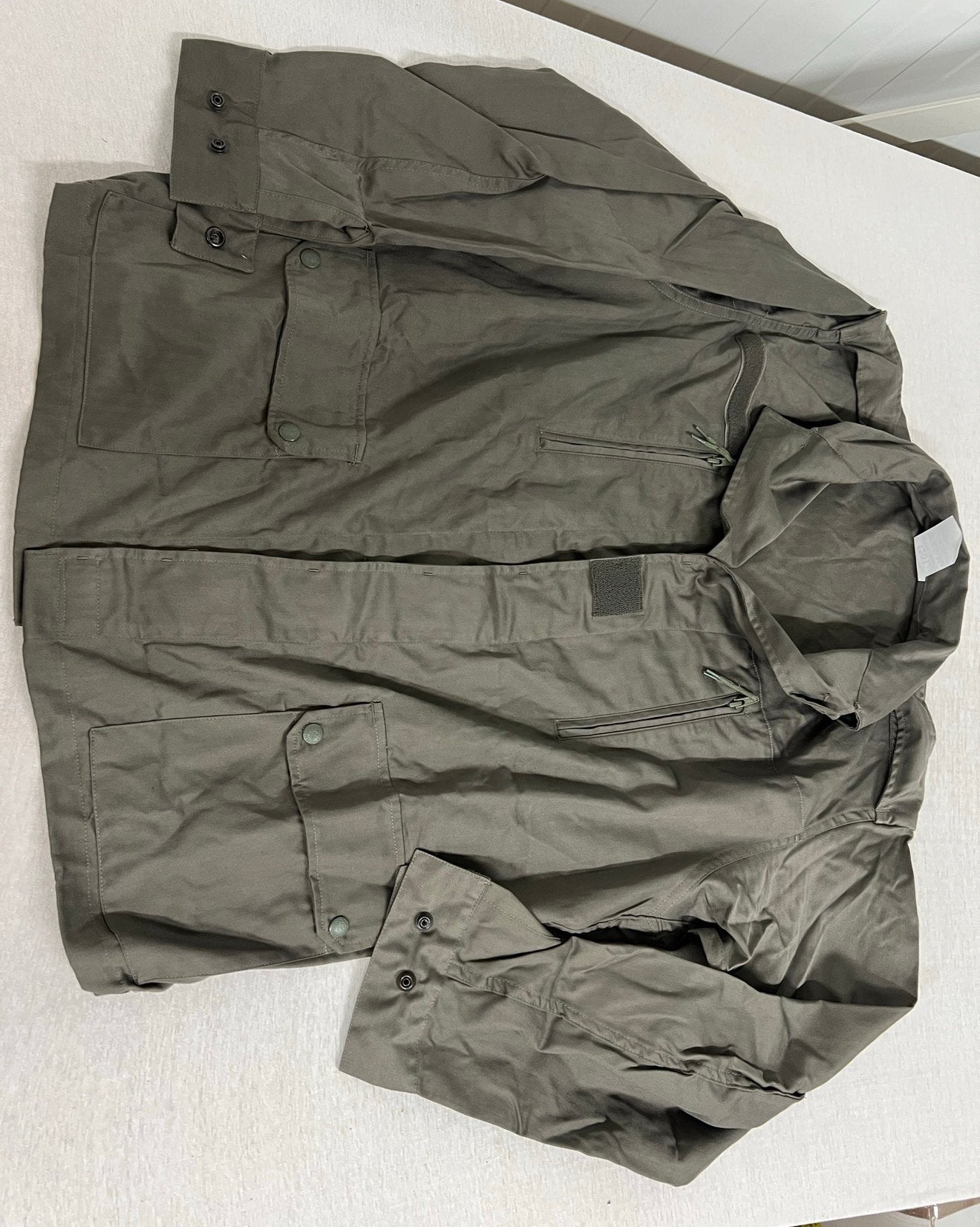 Franse Militaire F2 O.D veldjas jas military frans frankrijk, Overige gebieden, Kleding of Schoenen, Ophalen of Verzenden, H