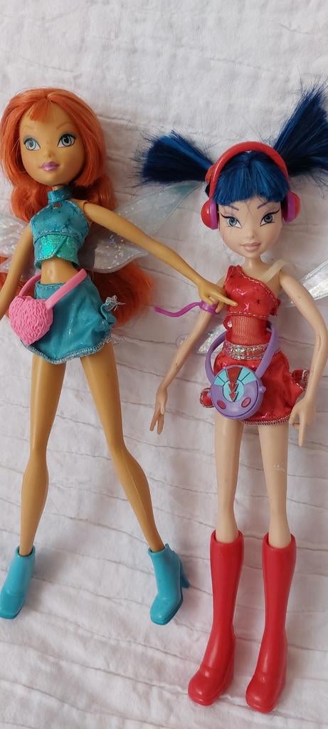 Winx poppen  charmix musa bloom los of samen, Verzamelen, Ophalen of Verzenden, Zo goed als nieuw, Pop