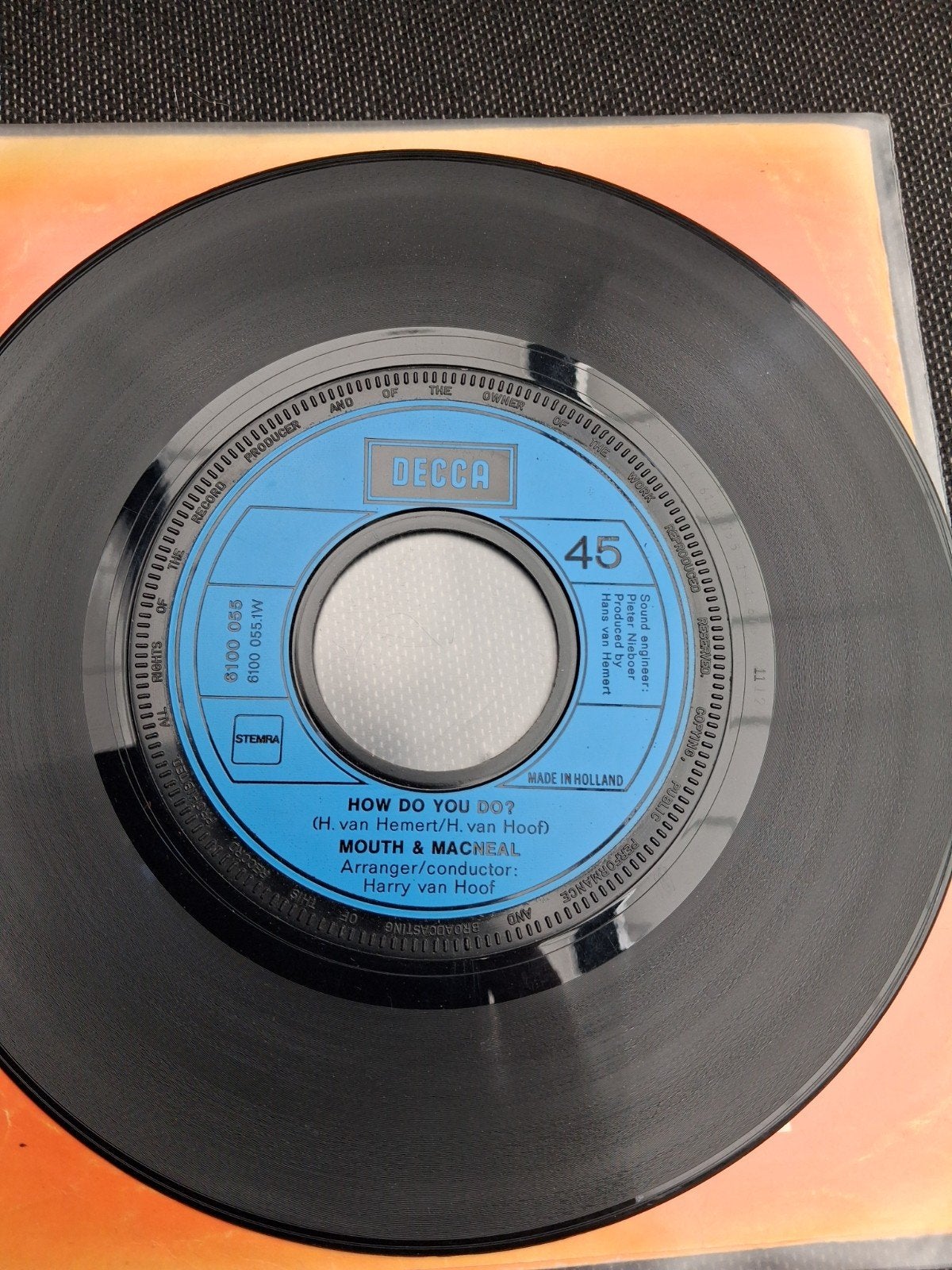Mouth & MacNeal - How Do You Do? (Single, 1971), Gebruikt, 7 inch, Single, Ophalen of Verzenden
