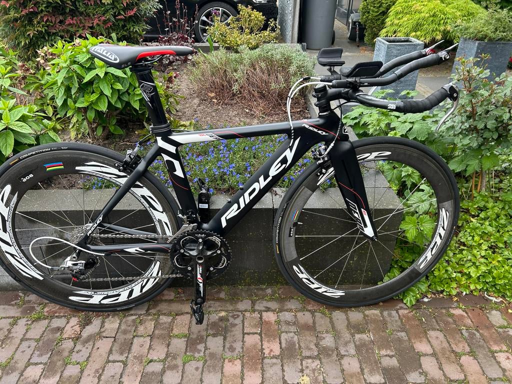Ridley Dean RS triathlon/tijdritfiets - maat XS - Carbon, Fietsen en Brommers, Fietsen | Racefietsen, Overige merken, 28 inch