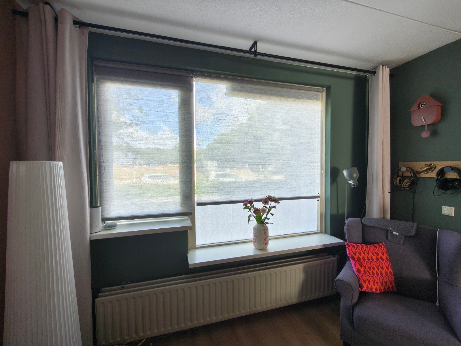 VT wonen Pebble licht doorlatende rolgordijnen., Ophalen of Verzenden