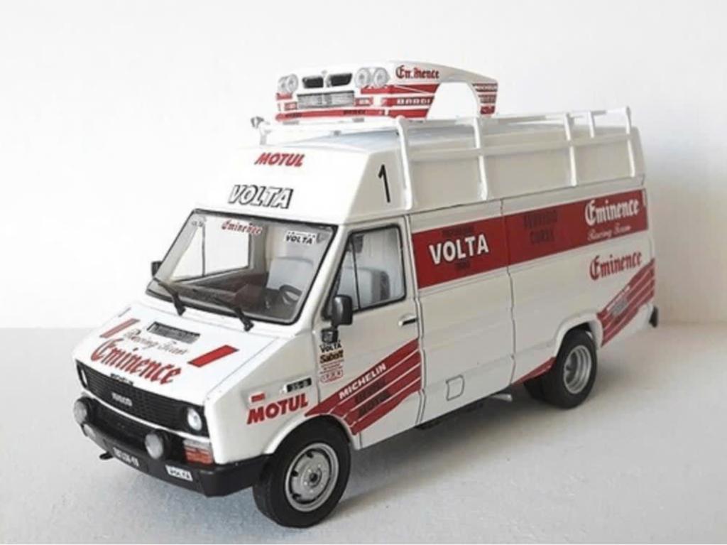 Iveco Daily Team Eminence 1983 1/43 Rallye Assistance # 68, Verzenden, Nieuw, Bus of Vrachtwagen, Overige merken