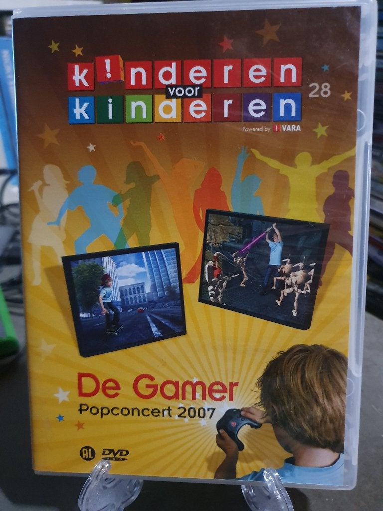 Kinderen voor Kinderen 28 De Gamer (DVD), Alle leeftijden, Ophalen of Verzenden, Zo goed als nieuw