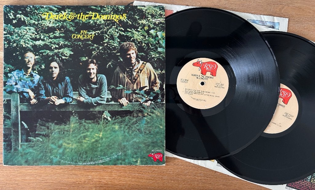 DEREK & DOMINOES - In concert ( 2LP ), Ophalen of Verzenden, Zo goed als nieuw, 12 inch, Dubbel-LP