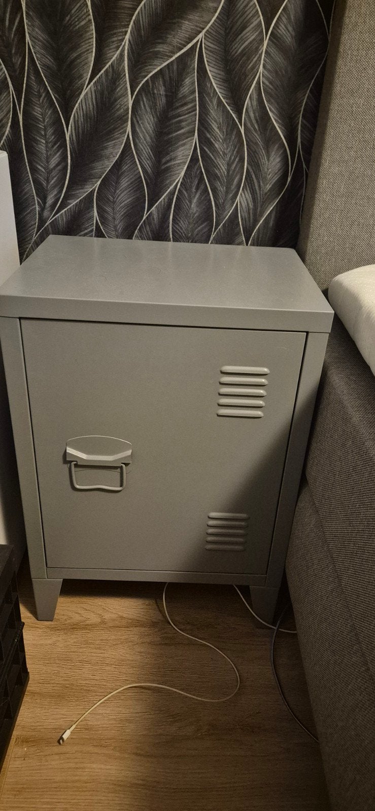 2x Locker gebruikt als nachtkastje - Zo goed als nieuw, Ophalen, Minder dan 45 cm, Metaal of Aluminium, 55 tot 70 cm