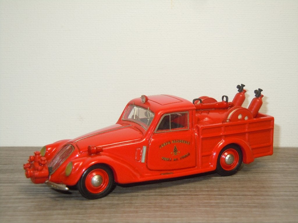 Fiat 1500 Vigili Del Fuoco - Andrea Brianza BRK17 - 1:43, Overige merken, Italie, Auto, Verzenden