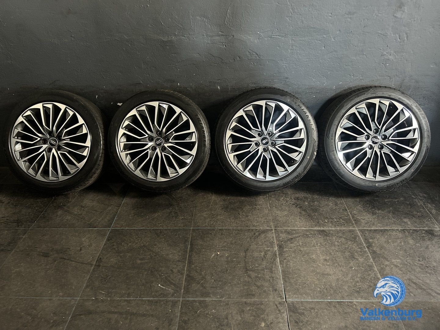 6mm! Originele Audi A6 S6 C8 4K S-Line 19 inch velgen 5x112, 19 inch, -, -, Banden en Velgen