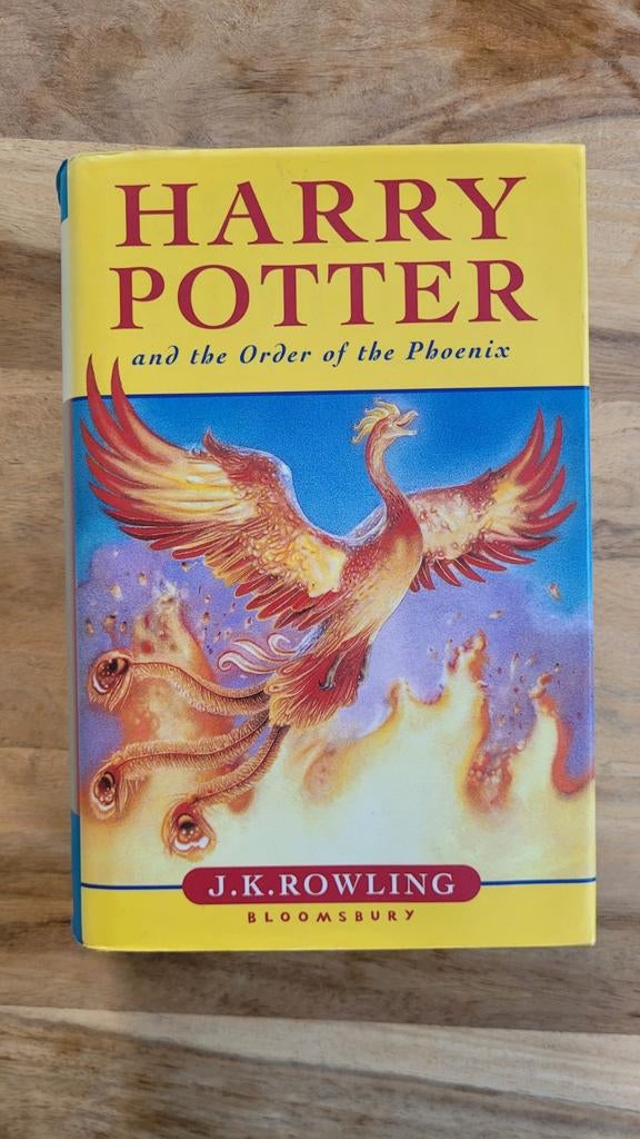 5 Harry Potter and the order of the Phoenix, first edition, Boeken, Ophalen of Verzenden, Gelezen, J.K. Rowling