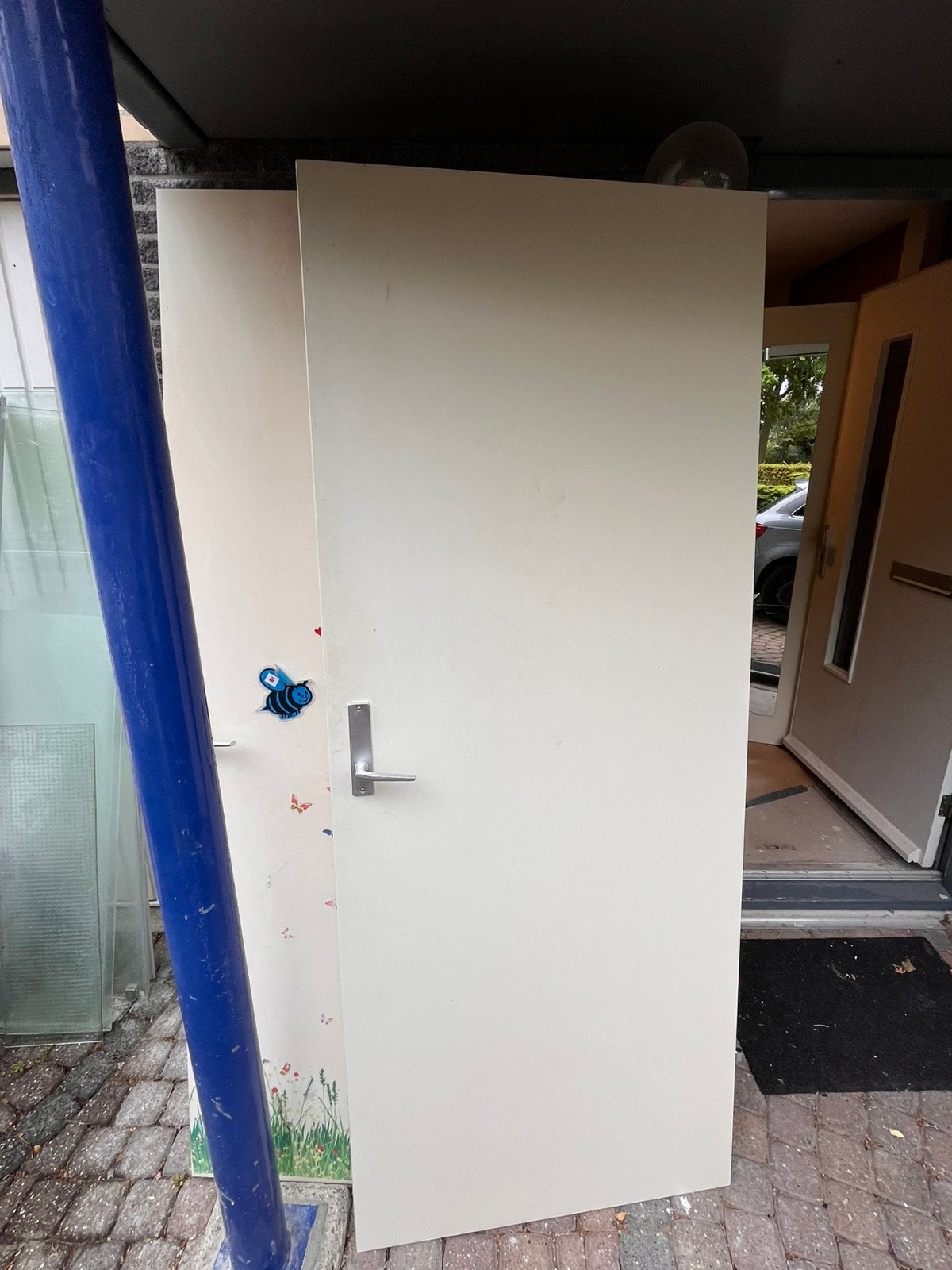 Opdek deur, Ophalen, Zo goed als nieuw, Binnendeur, 200 tot 215 cm