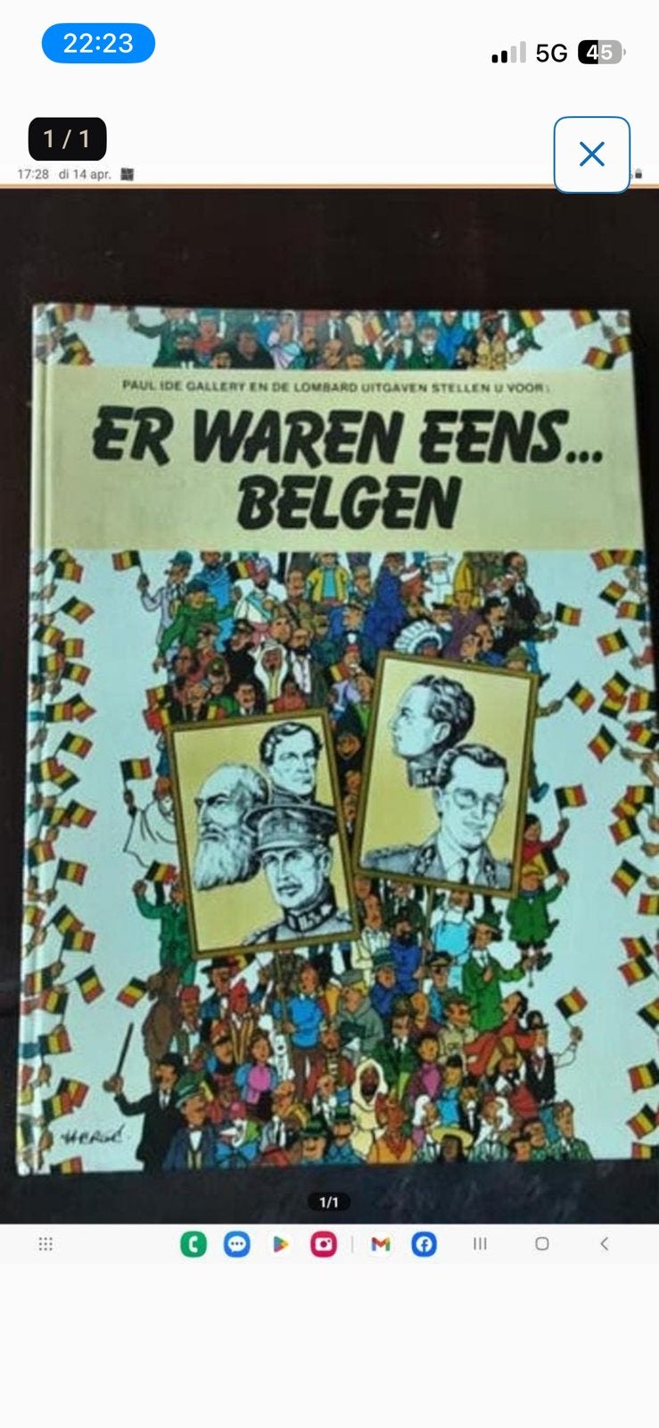 Er waren eens belgen, Boeken, Eén stripboek, Ophalen of Verzenden, Gelezen