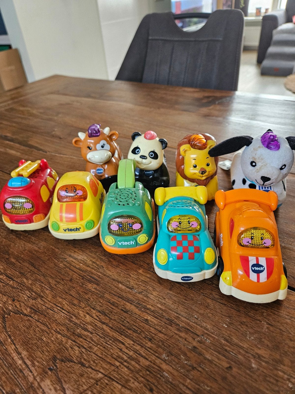 VTech Toet Toet Auto's en Zoef Zoef Dieren set, Ophalen, Zo goed als nieuw, Jongen of Meisje