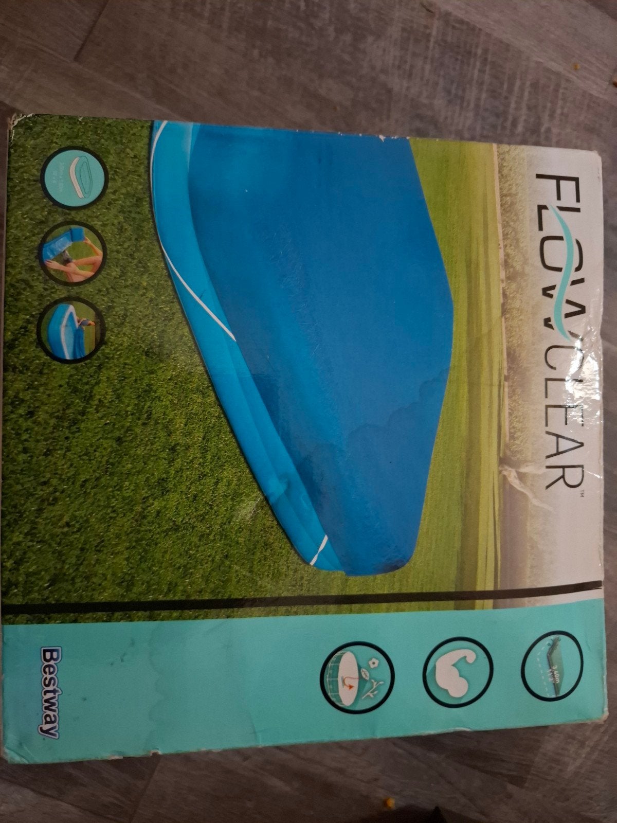 zwembad zeil, Tuin en Terras, Zwembad-toebehoren, Ophalen, Nieuw, Afdekzeil