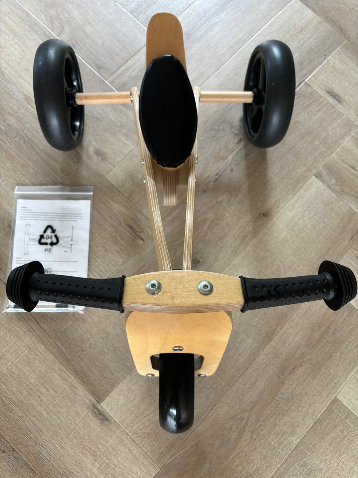 Prenatal houten loopfiets, Ophalen, Gebruikt, Loopfiets