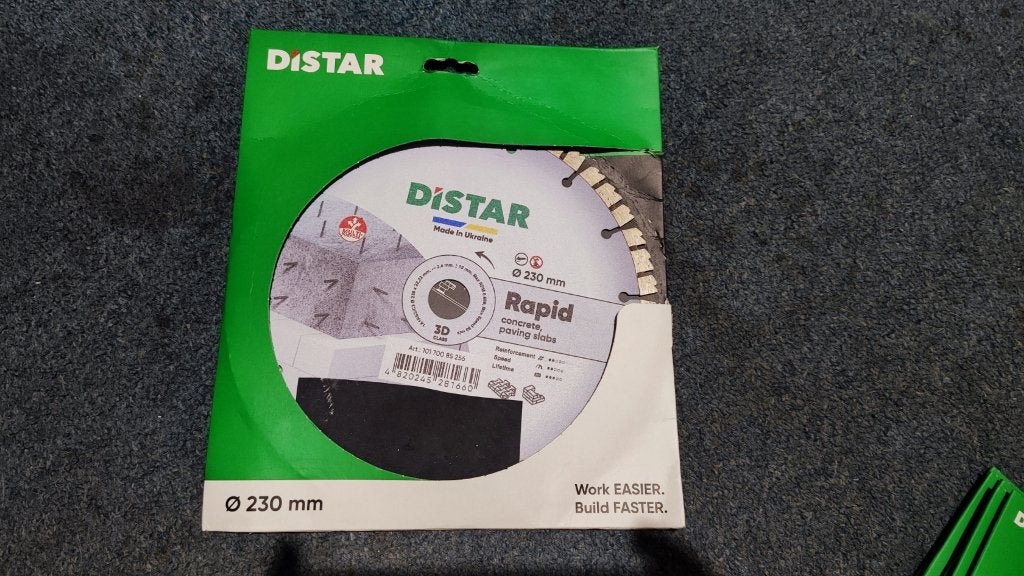 Nieuwe DiSTAR Rapid 230mm Diamantschijf - Beton / Bestrating, Verzenden, Nieuw, 1000 watt of meer, Haakse handslijpmachine