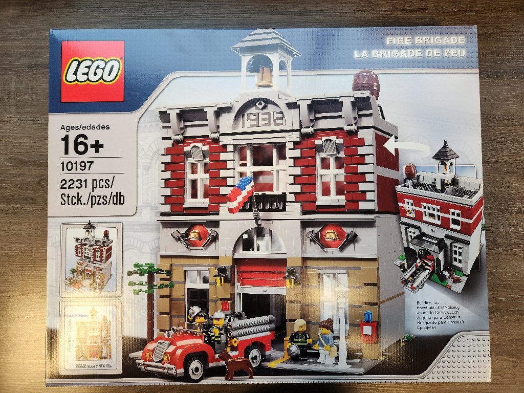 LEGO 10197 (Fire Brigade), Ophalen, Lego, Nieuw, Ongeopend/sealed
