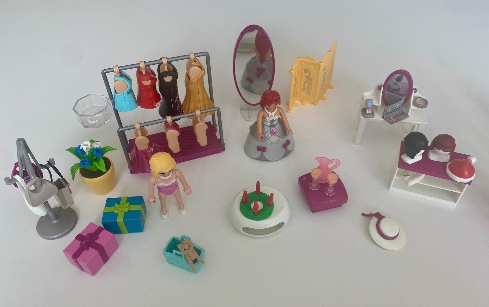 Playmobil modeshow en kledingwinkel set, Gebruikt, Complete set, Overige typen, Ophalen of Verzenden