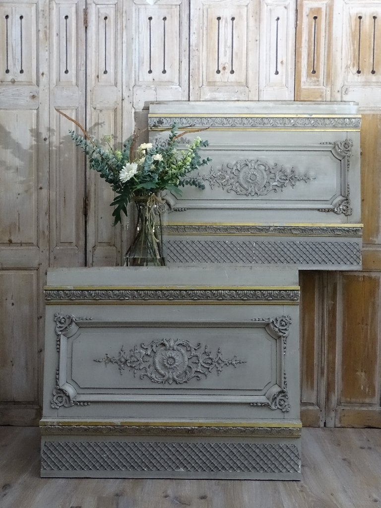 Oude houten panelen 2 stuks, Ophalen