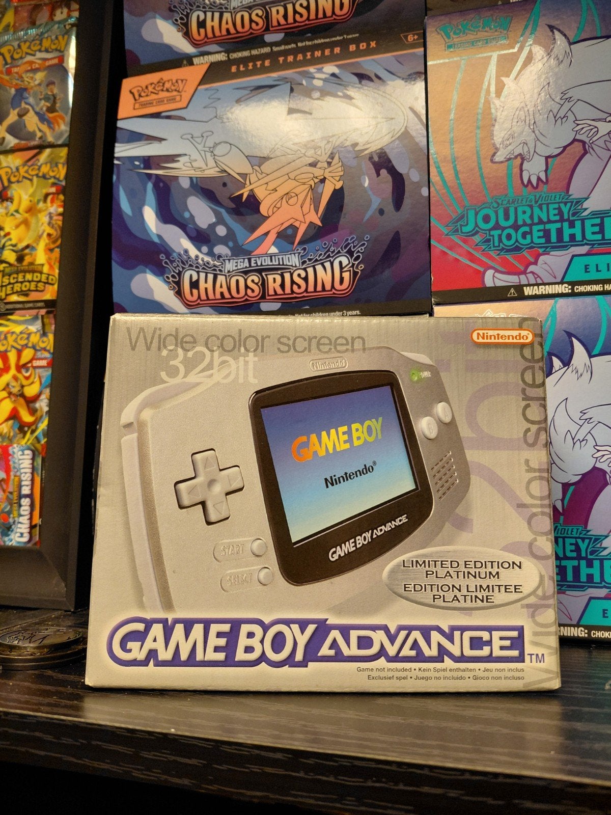 lege Gameboy advance silver doos, Ophalen of Verzenden, Zo goed als nieuw, Game Boy Advance