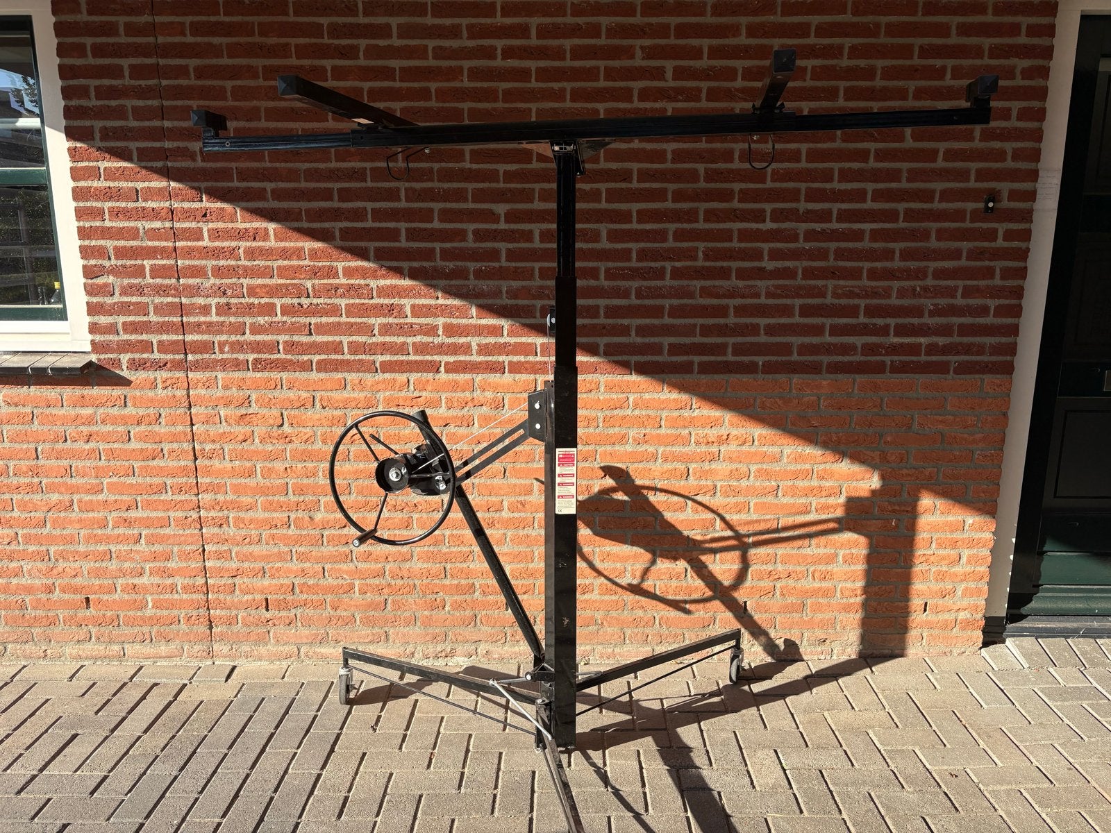Gipsplatenlift / Platenlift, Ophalen, Gebruikt
