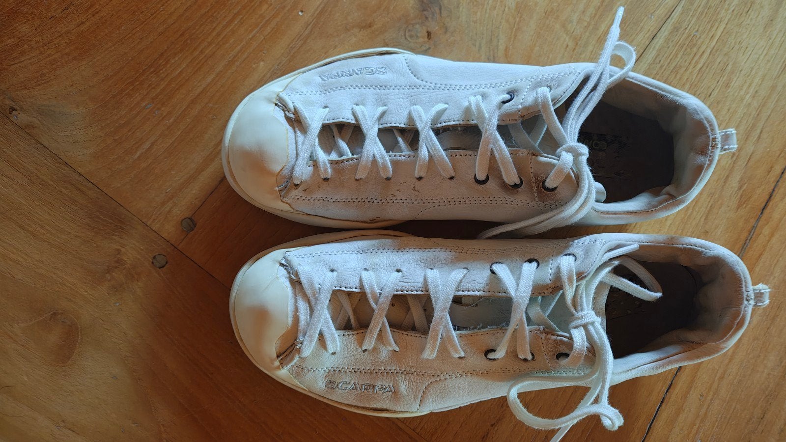 In prijs verlaagd: leren bootschoenen Scarpa maat 42, Ophalen of Verzenden