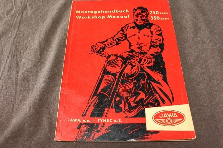 JAWA 250cc 350cc 1970 workshop manual handbuch typ 353 354, Motoren, Ophalen of Verzenden, Overige merken
