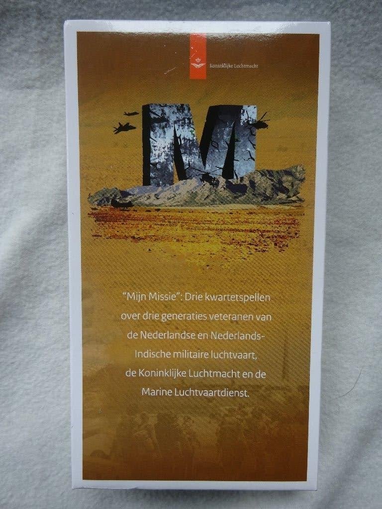 Defensie kwartetspellen Veteranen. "Mijn Missie"., Verzamelen, Speelkaarten, Jokers en Kwartetten, Ophalen of Verzenden, Nieuw