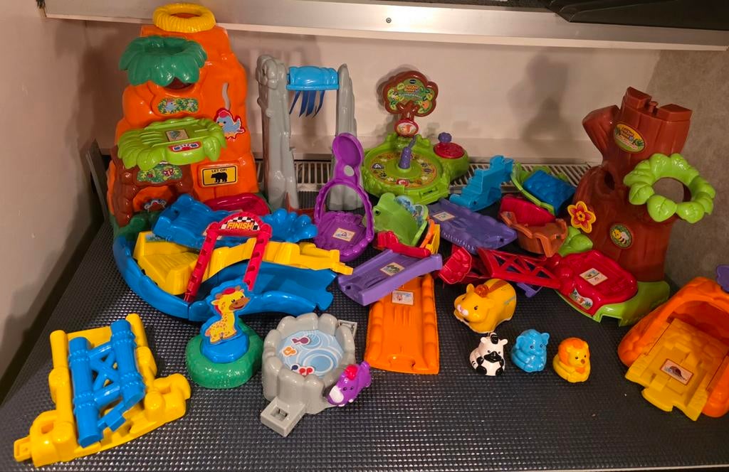 Grote VTech Toet Toet Dieren en Zoef Zoef Dieren set, Ophalen of Verzenden, Jongen of Meisje