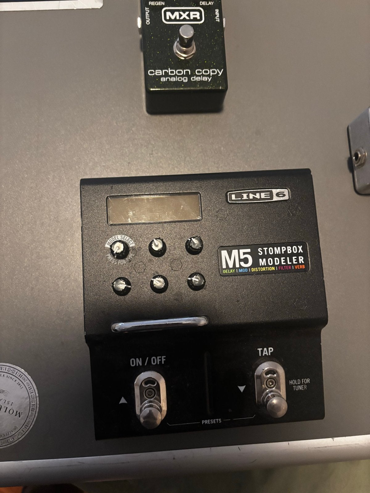 Line 6 M5 Stompbox Modeler, Muziek en Instrumenten, Effecten, Ophalen of Verzenden, Gebruikt, Delay of Echo