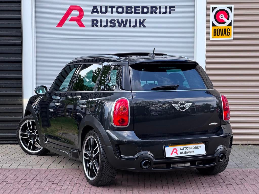 Mini Mini Countryman 1.6 John Cooper Works H&k/Pano/Camera, Euro 5, 1380 kg, Gebruikt, Leder en Stof