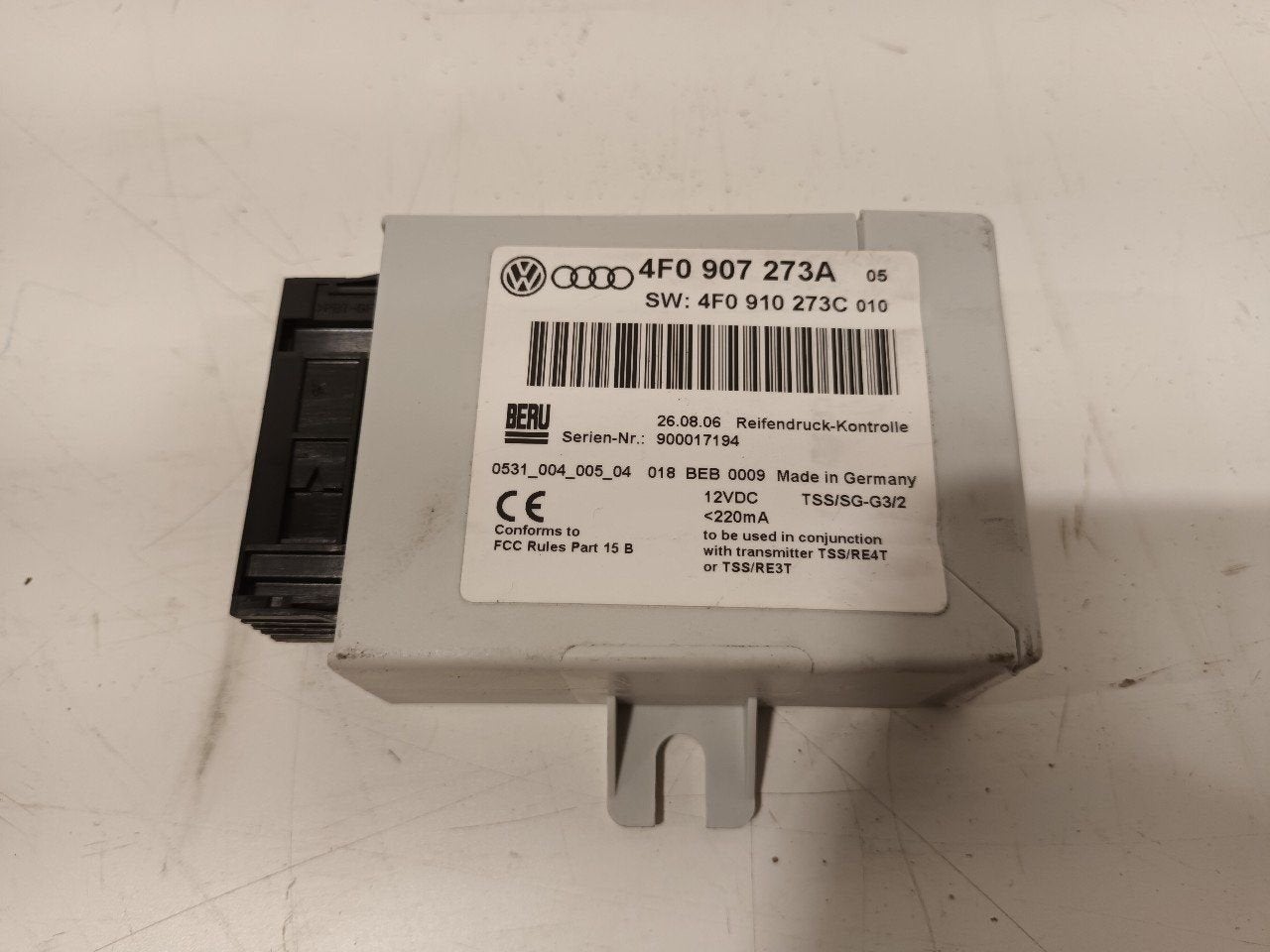 Computer bandenspanning Audi S6, Onderdelen@venauto.nl, Van der Ven Autorecycling B.V., Gebruikt, Ettenseweg 76, 4706 PB Roosendaal, The Netherlands