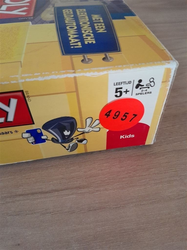 monopoly gekke geld automaat - s4957, Hobby en Vrije tijd, Gezelschapsspellen | Bordspellen, Verzenden, Zo goed als nieuw