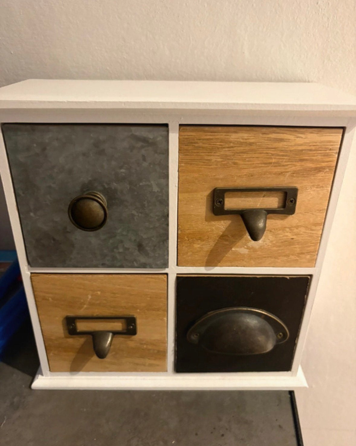 Miniladekast, Hout, Gebruikt, Meerkleurig, Ophalen of Verzenden