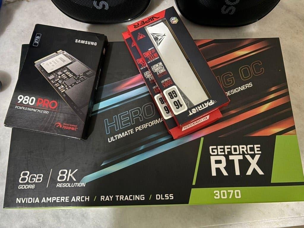 rtx3070 ongebruikt, Nieuw, Ophalen of Verzenden, Gaming, HDD