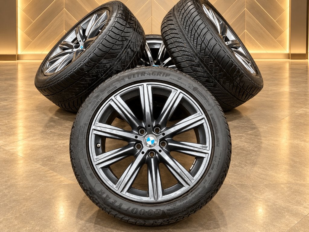 18” Org. BMW 684 velgen 245 45 18 winter  5-serie G30 G31, 18 inch, Banden en Velgen, Gebruikt, 245 mm