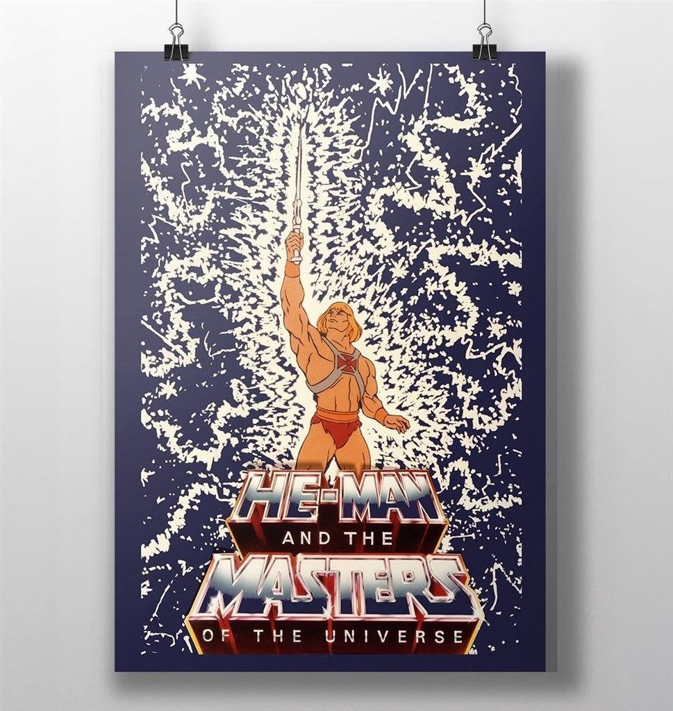 Masters of the universe HE-MAN film Poster #2, Verzenden, Nieuw, Poster