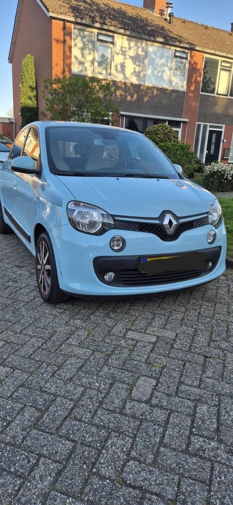 Renault Twingo, bouwjaar 2015, lichtblauw, 898 cc, 31 €/maand, 918 kg, 23 km/l
