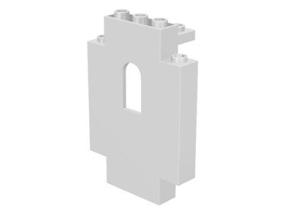 Lego White Panel 2 x 5 x 6 Wall with Window, Gebruikt, Overige thema's, Lego, Ophalen of Verzenden