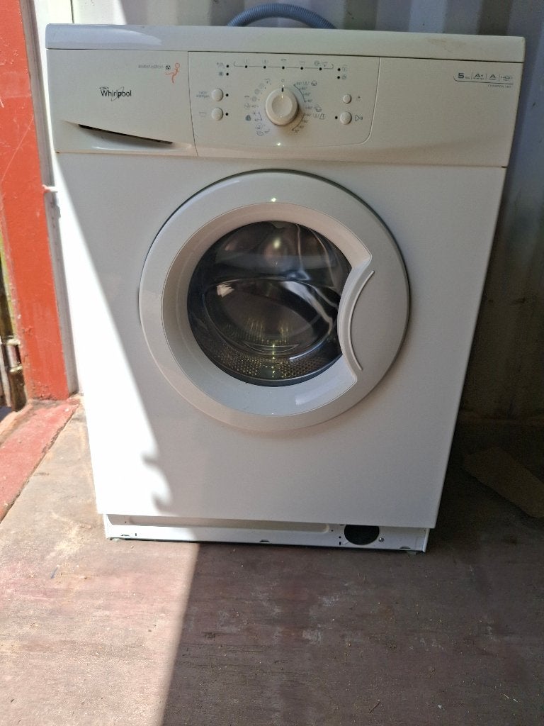 Whirlpool wasmachine, Ophalen, 1200 tot 1600 toeren, Gebruikt, Energieklasse A of zuiniger
