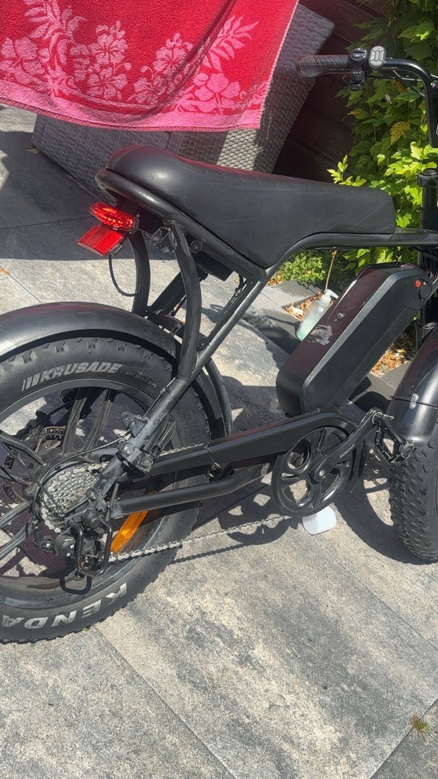 Fatbike c80/v8 met beetje schade, Fietsen en Brommers, Gebruikt, Minder dan 47 cm, 50 km per accu of meer, Ophalen