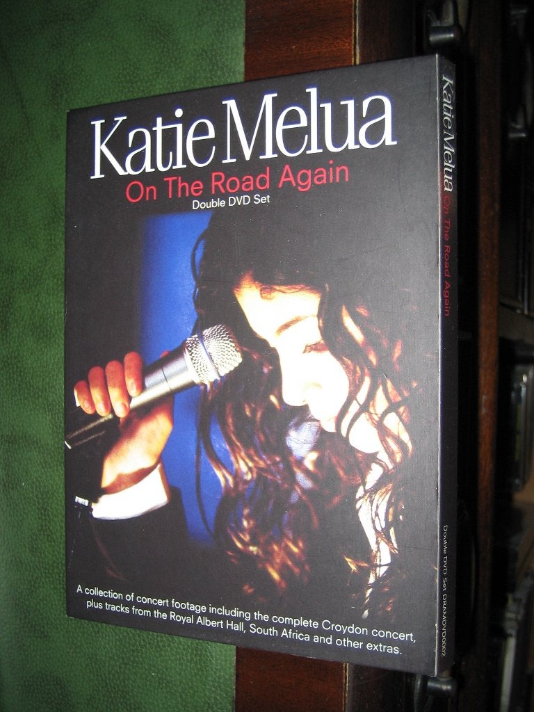DVD Katie Melua – On the Road Again - , Alle leeftijden, Ophalen of Verzenden, Gebruikt