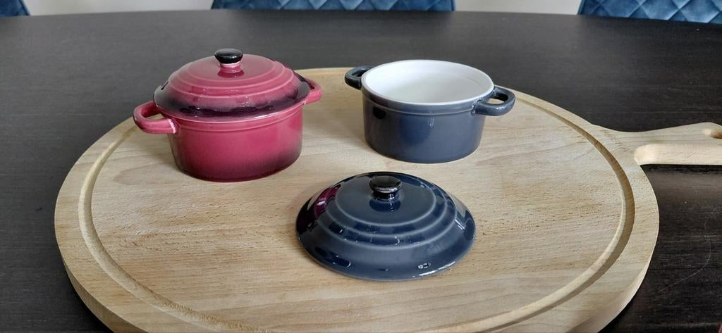 Sier mini pannen, Huis en Inrichting, Keuken | Potten en Pannen, Ophalen of Verzenden, Nieuw, Overige materialen, Koekenpan of Braadpan