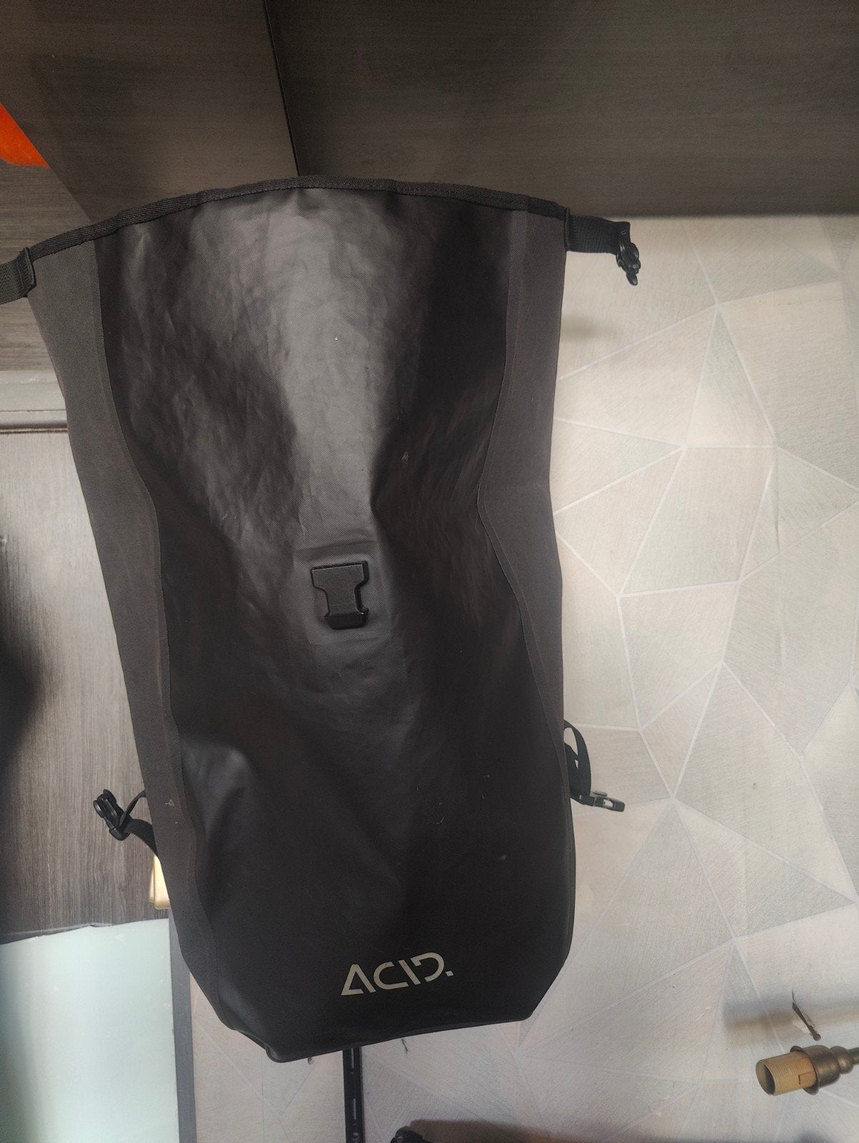 ACID Fiets Tas Zwart - Waterdicht en Duurzaam, Ophalen of Verzenden, Zo goed als nieuw, ACID