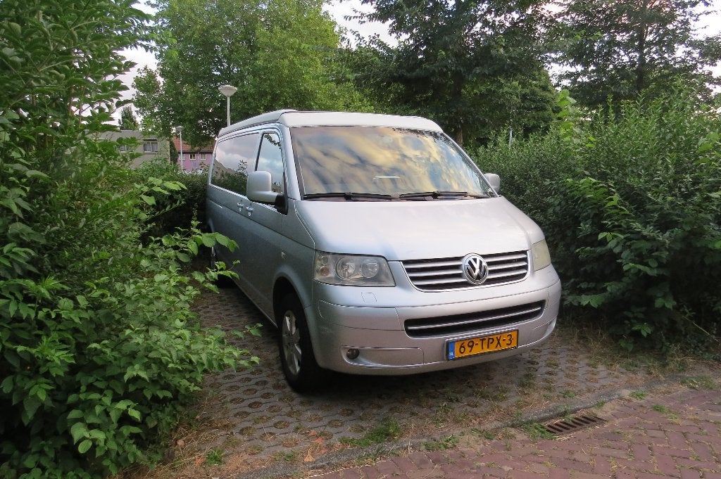 Buscamper Volkswagen T5 Caravelle 2005 4 slaapplaatsen, Automaat, Airbags, Volkswagen, Diesel