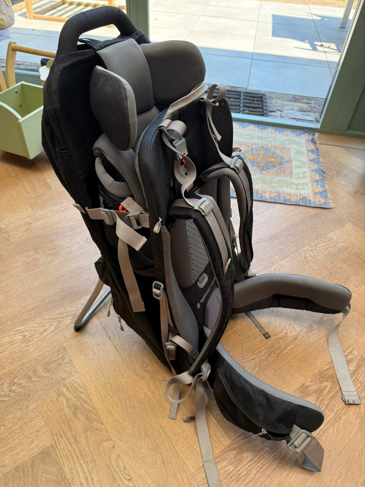 Vaude rugdrager baby en kind, Gebruikt, Overige typen, Rug, Ophalen