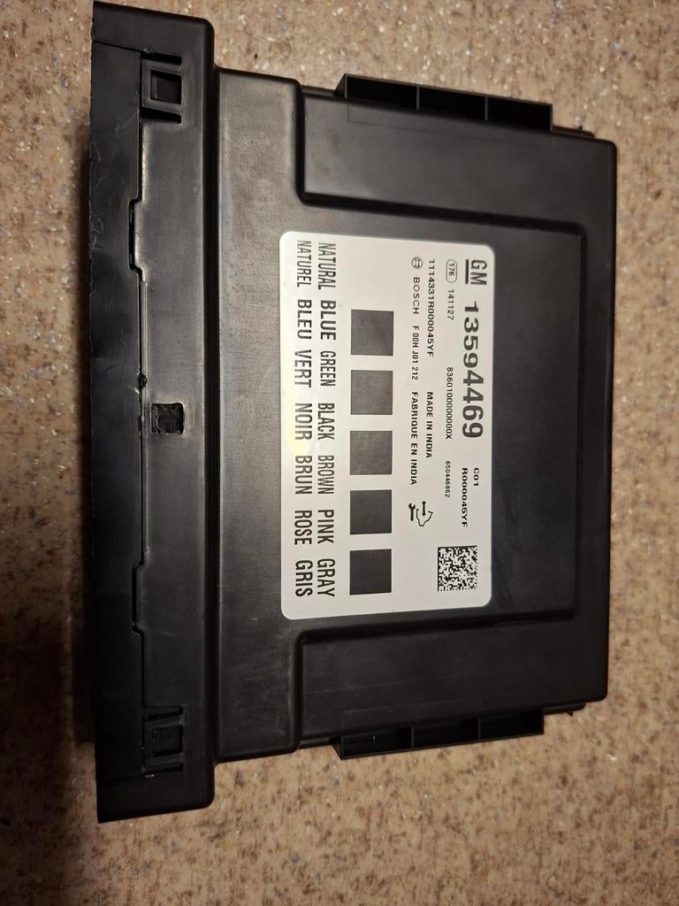 GM 13594469 ECU Motorregeleenheid Opel Chevrolet, Ophalen of Verzenden, Gebruikt, Chevrolet